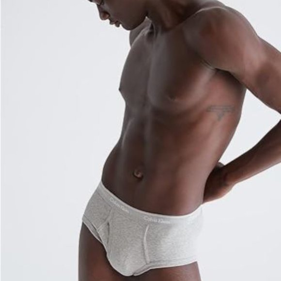 Calvin Klein Men's Cotton Classics 3-Pack Brief - Picture 3 of 4